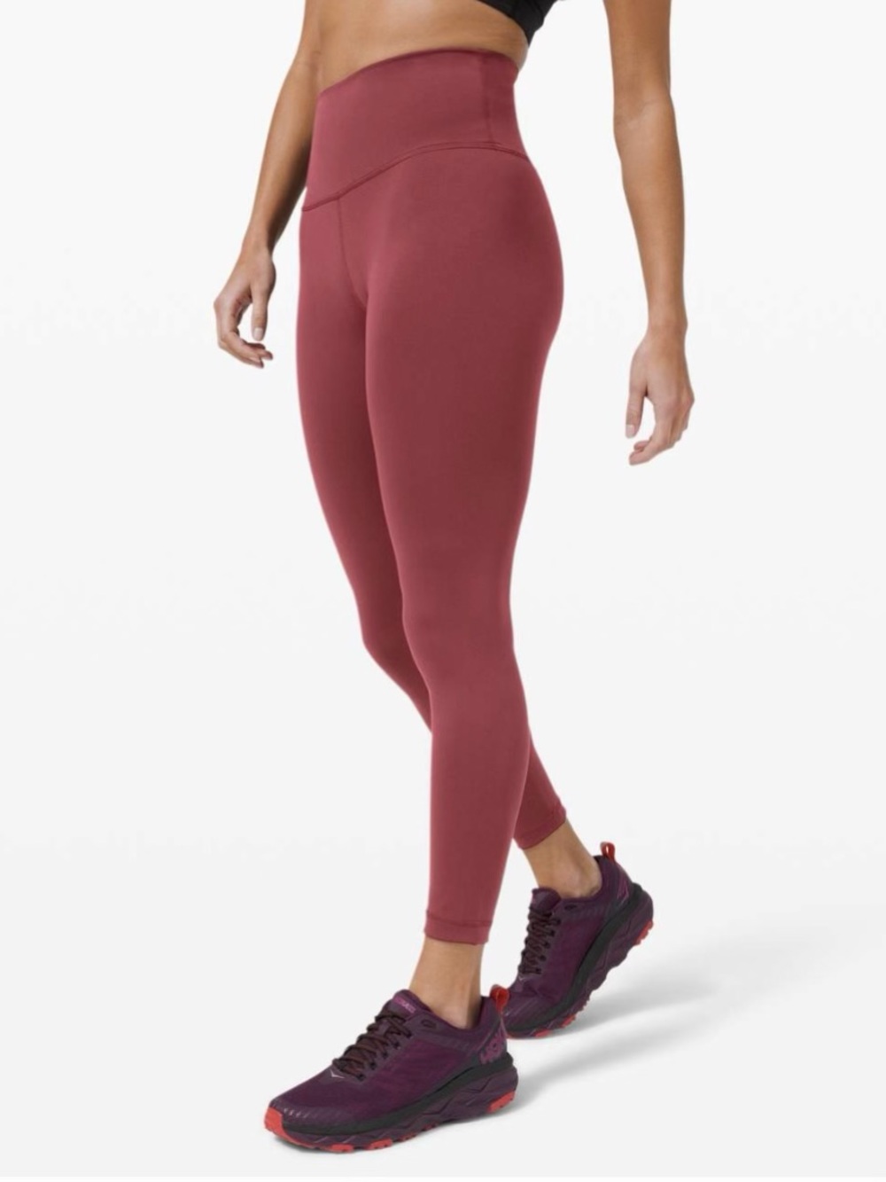 Lululemon Wunder Train High-Rise Tight 25" - Chianti